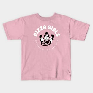 Pizza Girls Kids T-Shirt